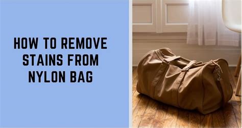 how to remove stain from prada nylon bag|prada nylon bag care.